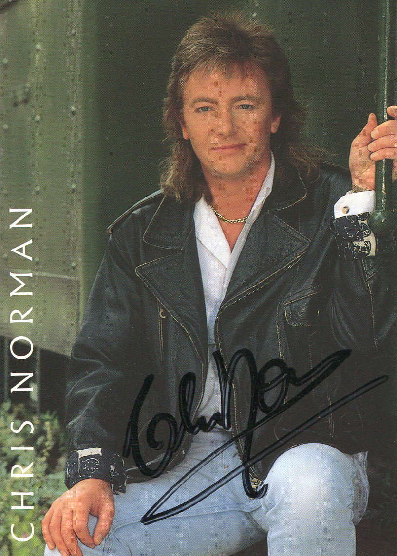 Happy birthday CHRIS NORMAN. 