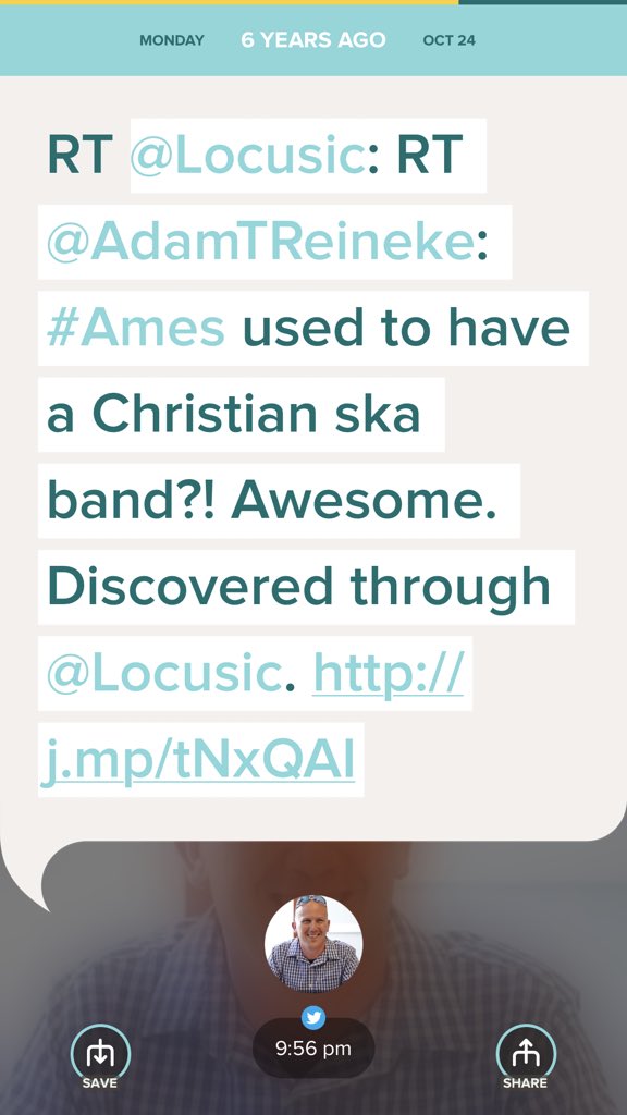 HornIT's tweet photo. @AdamTReineke @sethreineke Scrolling through Timehop &amp; I think “Waaait a minute....” Startup @Locusic connects me 2 Adam. Startup champion @mrkhdly connects me Seth. https://t.co/WK6f0n6Wup