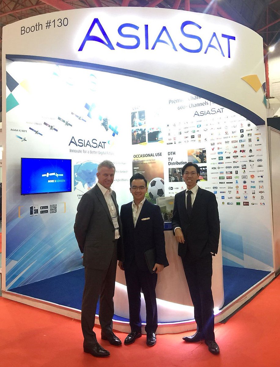 AsiaSat is ready at <a href="/Communicindo/">Communic Indonesia</a>! We are excited to show Indonesia the tailored capabilities of our brand new satellite, AsiaSat 9!