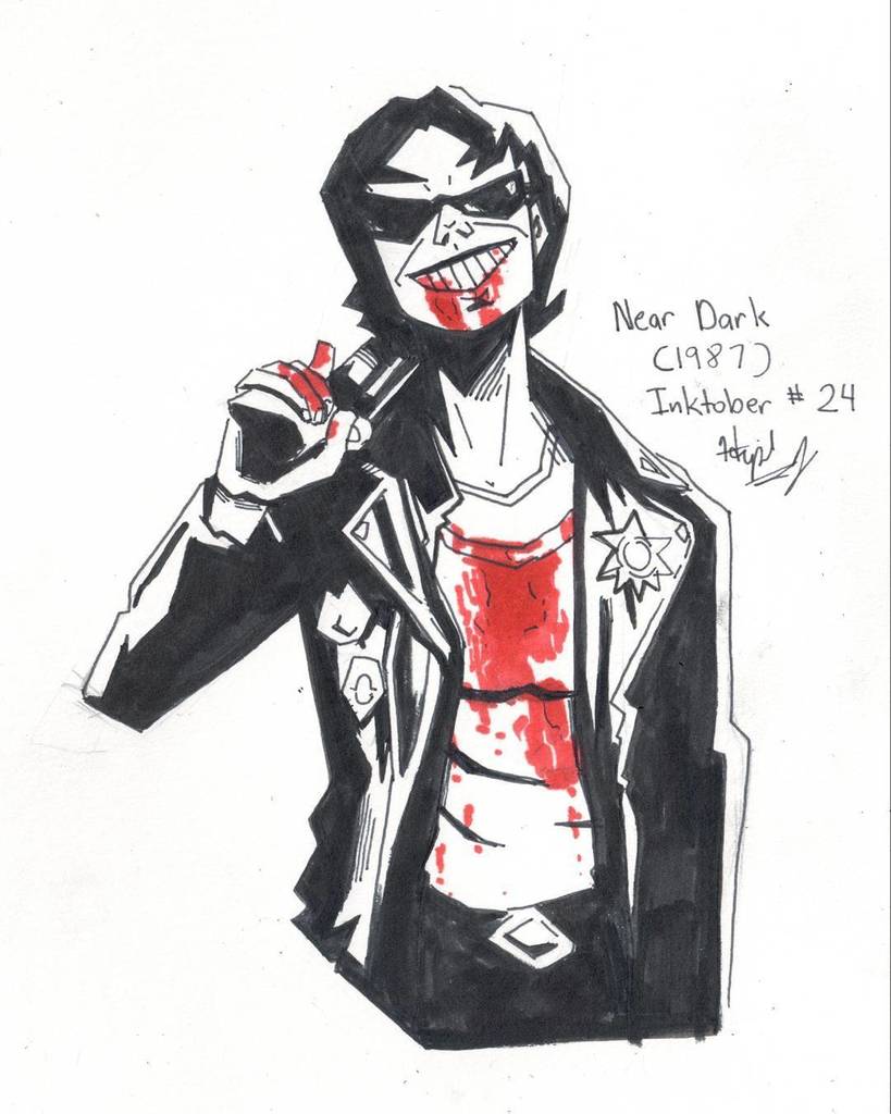 Entering late 80s! Here is Bill Paxton as Severen from Near Dark (1987). Such a great vampire movie.
.
.
.
.
.
#in… ift.tt/2zBDX94
