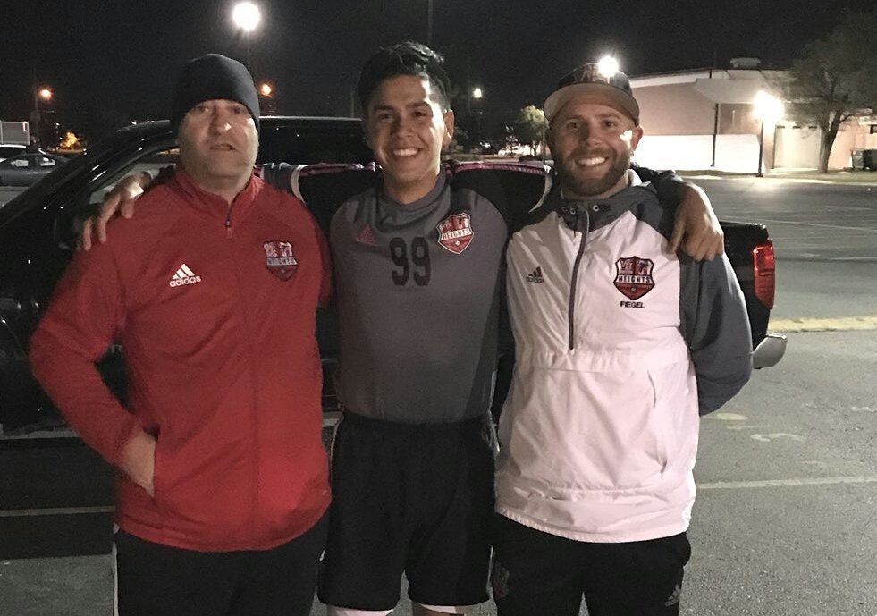 MommaMode2's tweet photo. Thank you Coach Fiegle and Coach Charlie for making a difference in my son's life. https://t.co/cv7hro7XId