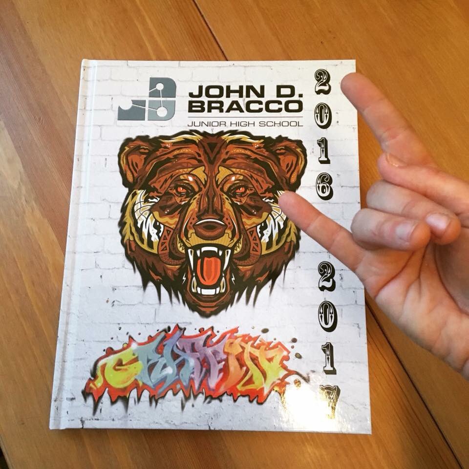 jdbracco's tweet photo. 2016-17 Yearbooks are in! Get em while they’re hot! https://t.co/9qNiygqsAh