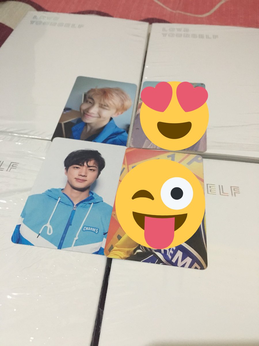 hoseokienoona's tweet photo. Album: BTS Love Yourself Her
Have: L-RM, V-Jin
Want: Jungkook, L and V version
Loc: Manila, PH
WWT: No
#bts_trading https://t.co/Ff7vZRD4vn