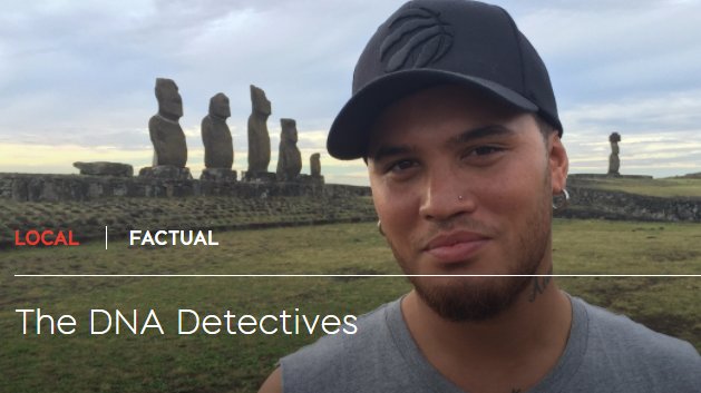 Johnson_Laird's tweet photo. 'The DNA Detectives' starts tonight on @TVONENZ at 8:30pm and features J&amp;L'ers Robbie Magasiva, Miriama Smith and Nadine Chalmers-Ross. https://t.co/9c3pe6HKSP