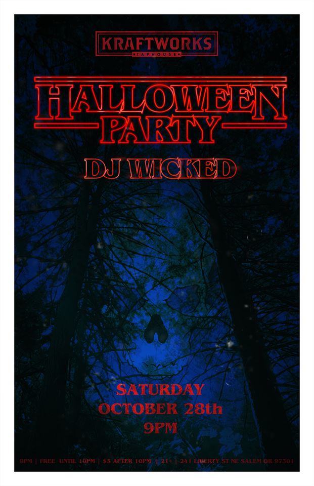 DJ Wicked RETURNS!! - Things are going to get STRANGE - as he drops the best in hip-hop and dance.
Ages 21+ 
#halloweenparty #strange #boo