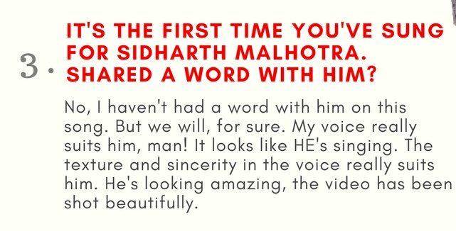 SidUpdates's tweet image. My voice really suits him, man! It looks like HE&apos;s singing - @JubinNautiyal #IttefaqSe @S1dharthM ❤🎼 #IttefaqNov3  
Via - @WeAreBandook
