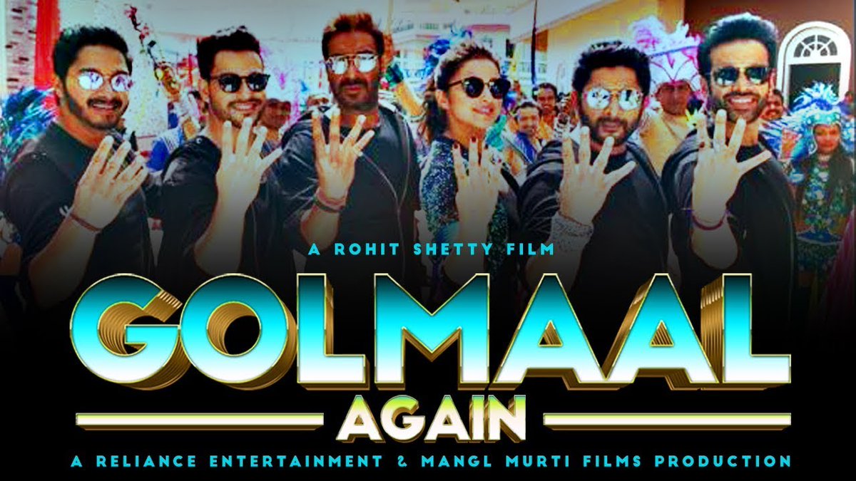 Flixcasting's tweet photo. Golmaal Again Enters 100 Crore Movie Club Leading Ahead Of Judwaa 2: https://t.co/2ZRjpjBSdO
#GolmaalAgain @GolmaalMovie #Flixcasting https://t.co/fEKvuAB1Rd