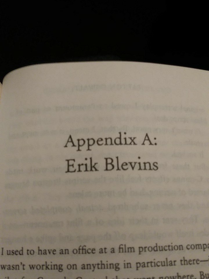 Sisson's tweet photo. @pattonoswalt Just finished "Annihilation" for the 8th time. Decided to read something just as emotionally draining. https://t.co/JYpAnZbknk