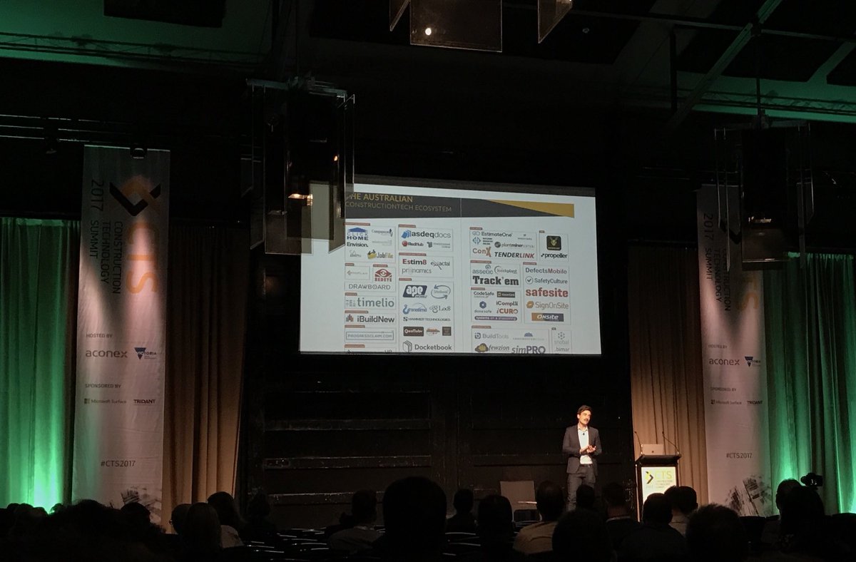 1matt_edwards's tweet photo. @Startupaus kicking off their ConTec report at #CTS2017. Aussie startups like @APEtweets kicking goals. https://t.co/N6MTQ2s3TB https://t.co/FEpzT3Di70