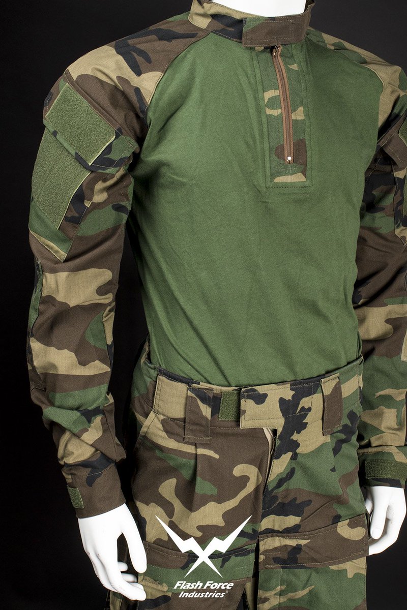 【新品未使用 】FFI製 Crye G3 コンバットシャツ ウッドランドXS FFI Crye Precisionタイプ G3 コンバットシャツ・パンツ 上下セット