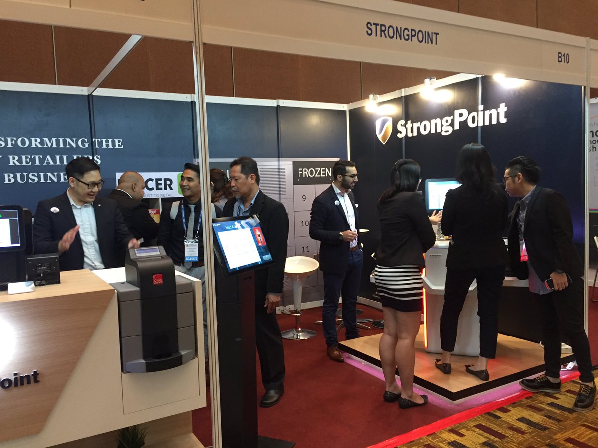 RoineG's tweet photo. Come visit us to discuss #storeproductivity and #thefutureofretail. We're at #APRCE all week @_strongpoint https://t.co/s0qciiTQnJ