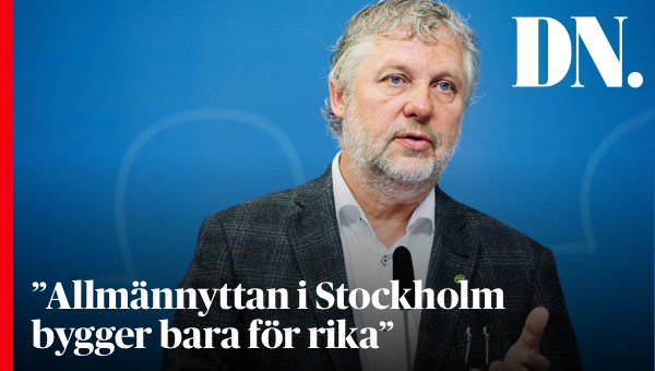 Bostadsminister Peter Eriksson (MP) riktar stark kritik mot Stockholms allmännytta.
dn.se/ekonomi/bostad…
#svpol
