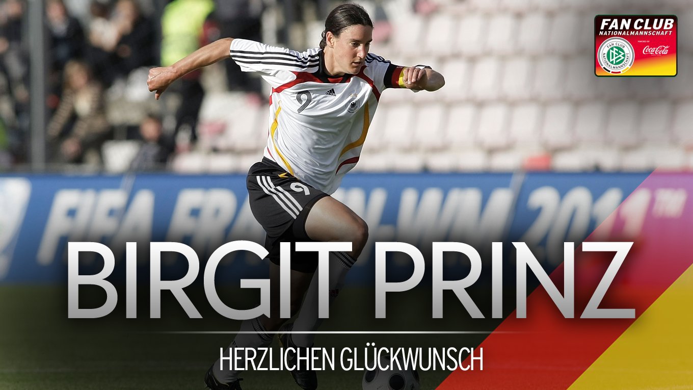 Happy Birgit Prinz! Unsere Rekordnationalspielerin feiert heute ihren 40.    