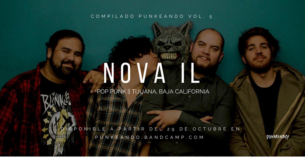 Novailband's tweet photo. Estreno del track "Changes" 29 de Octubre Exclusivamente en el compilado @Punkeandoo vol 5 https://t.co/8MpBHIkShr