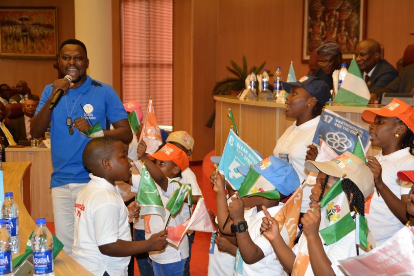 UNICLagos's tweet photo. SDGs song performance on #UNDAYNG https://t.co/hs7eFtCNMs