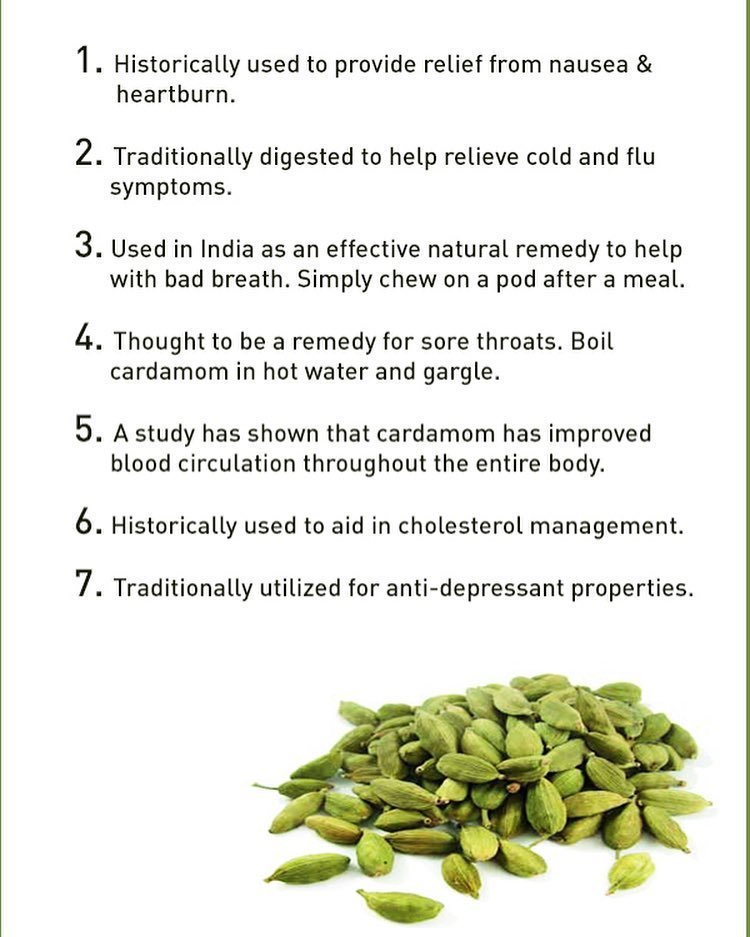 fini_life's tweet photo. Cardamom benefits. #cardomom #nausea #heartburn #athma #finilife #lifecoach #nutritioncoach #healthylifestyle https://t.co/TKd0ZG0DQK https://t.co/ysc0APldKF