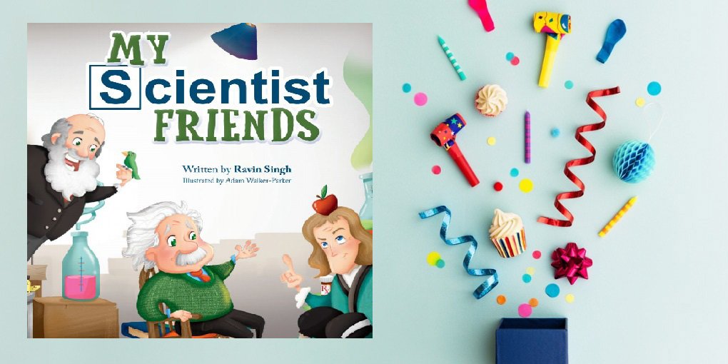 myscifriends's tweet photo. It's here! Grab your pre-release copy of My Scientist Friends on @amazon and @MascotBooks . Wider release to follow. https://t.co/auhSIxr3b6 https://t.co/NRXoejMDll