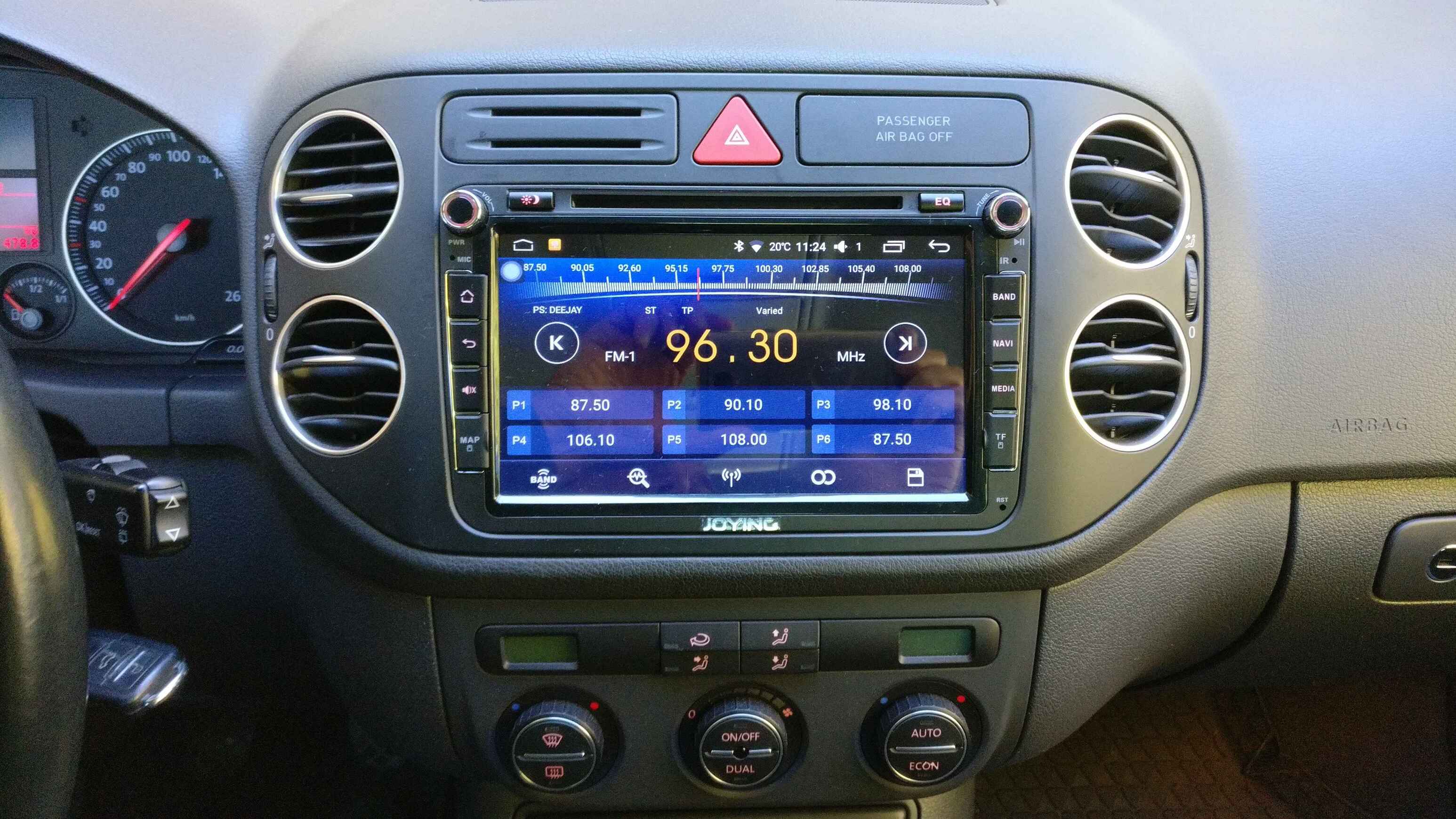 Joying Autoradio on X: #Volkswagen #Golf #Plus #Sportline 2006 with 8 inch  #VW #Car #Radio:      / X