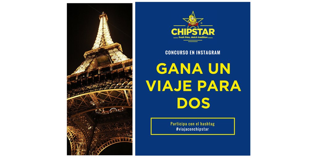 chipstar_espana's tweet photo. ¿Te gusta viajar? Sube a Instagram tu foto con las patatas 🍟 y el hashtag #viajaconchipstar y llévate un viaje sorpresa para dos 🏙✈️ https://t.co/IHmTlbvRVr