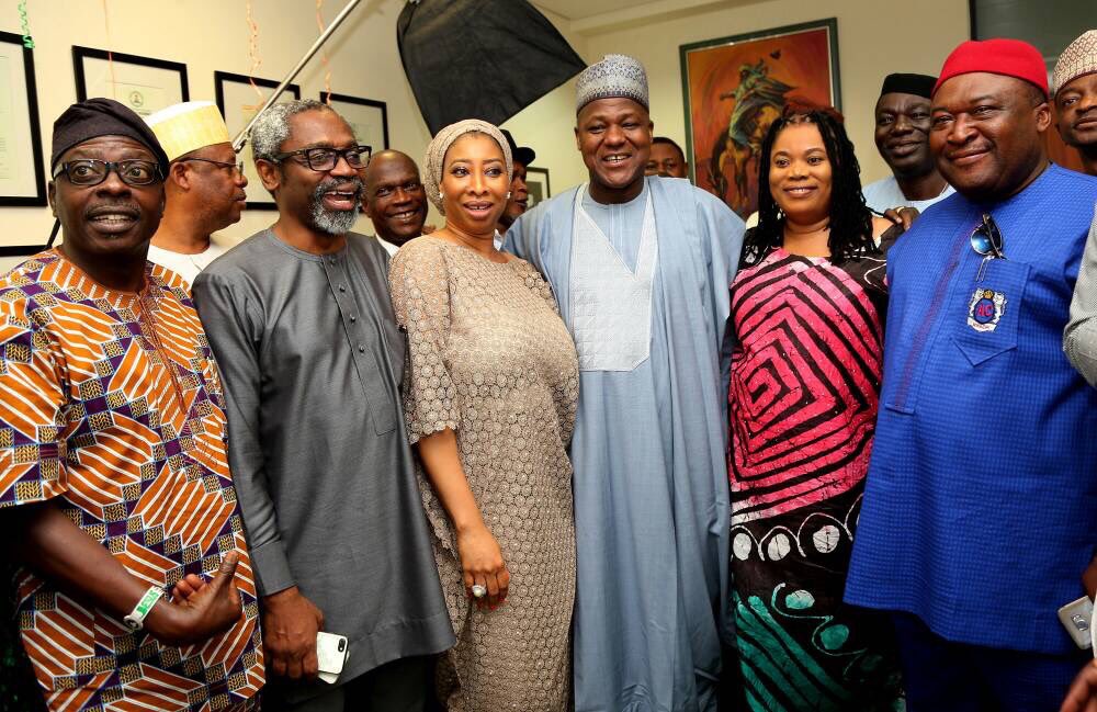 RotimiAgunsoye's tweet photo. Celebrating Hon. @HonNnennaUkeje at 48. @YakubDogara, @femigbaja. https://t.co/X8QNqa5S3y