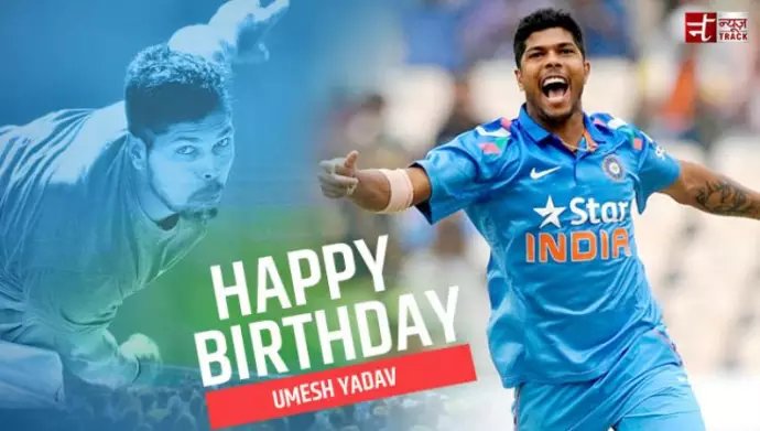 Happy birthday to you Umesh Yadav( Satabdi Express) aap Jiyo Hazaro Saal 