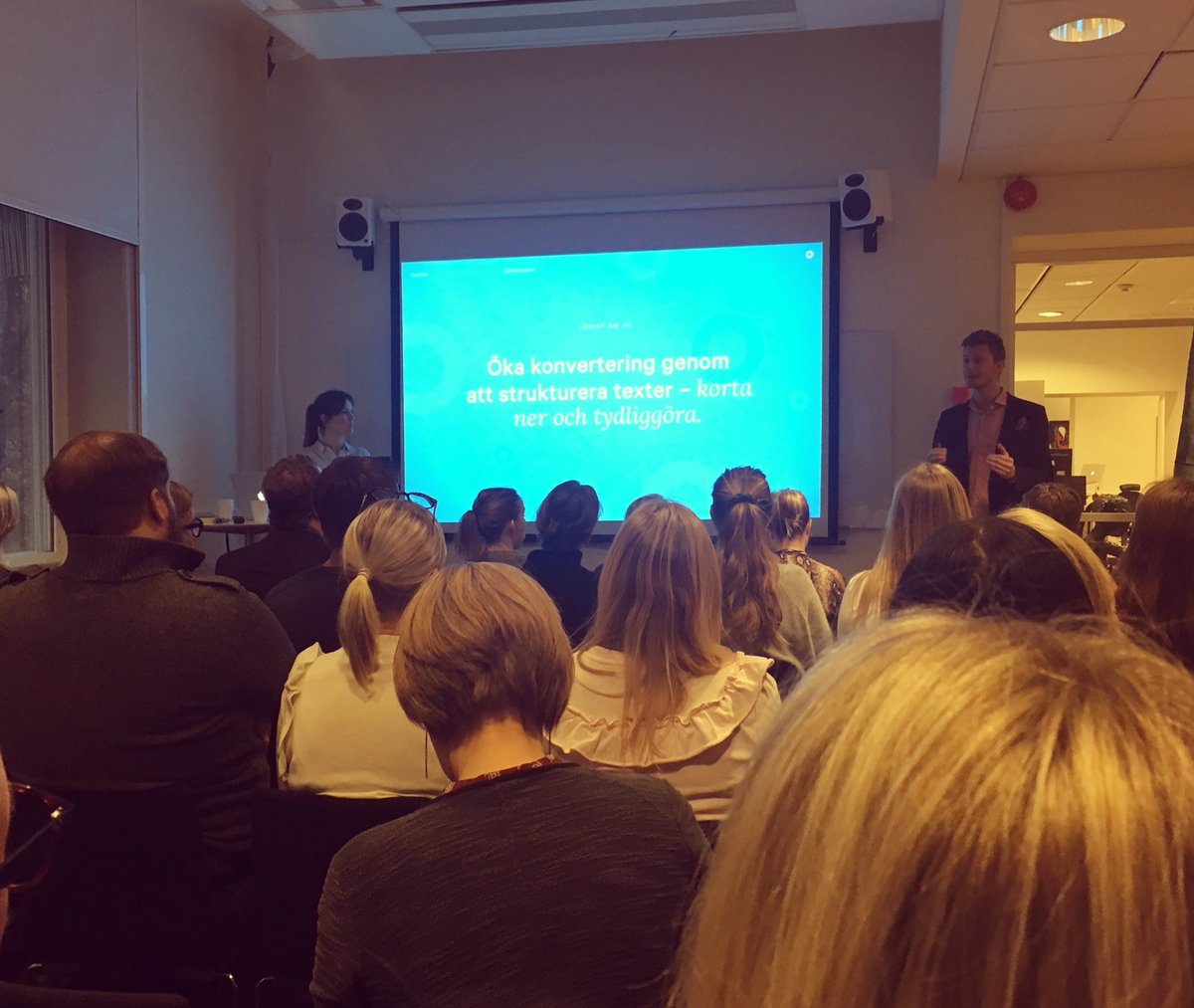 Idag pratar vi om hur rätt innehåll kan öka konvertering! #frukostseminarium #cloudninestockholm #digitalbyrå #inspiration #konvertering