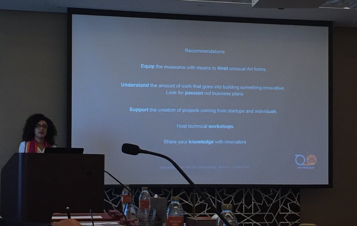 mcsts's tweet image. "Knowledge helps 2 preserve #CulturalHeritage" @Sala7ef presents describingegypt.com @ 4th #ReACH Roundtable w @V_and_A &amp;amp; @DCT_AbuDhabi