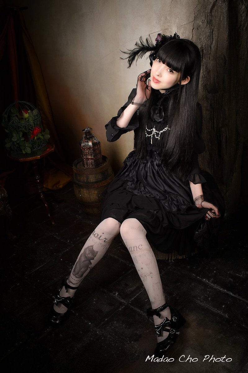 ♡ くろねこ様 ♡ さぁ、これからお風呂🛀！と思ったら小黒ちゃんに咲 先を越され