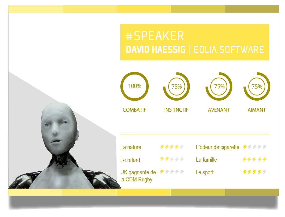 Notre dernier speaker est David Haessig d' <a href="/EoliaSoftware/">Eolia Software</a>  qui abordera la consommation avec modération de l' #IA paris.disruptrh.fr/index.php/rese…