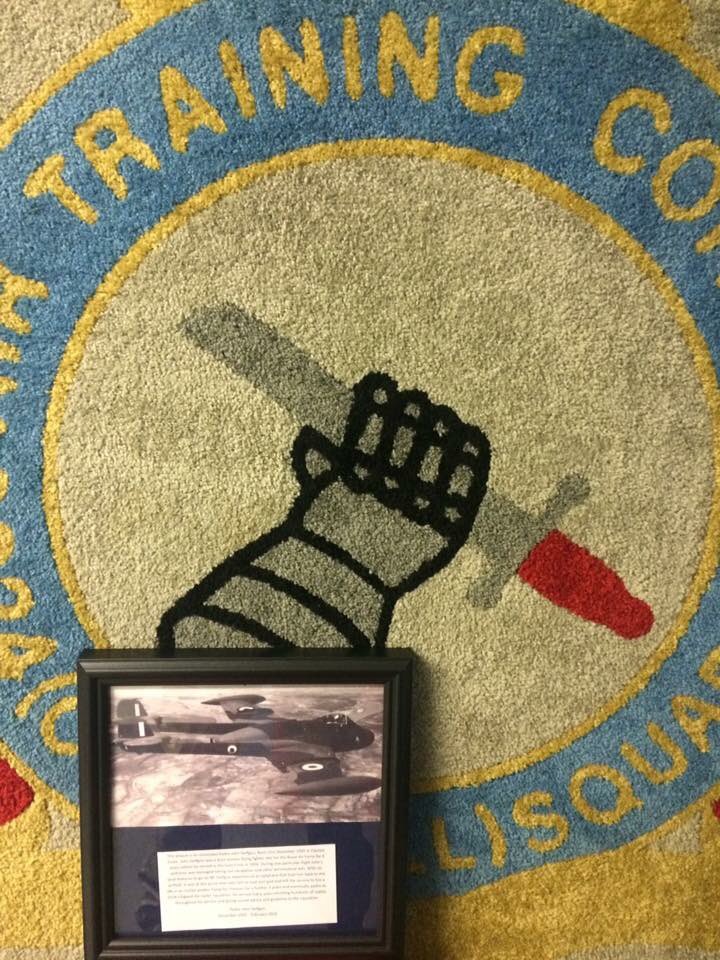 We commemorated a frame to our Ex Padre John Delfgou. Having been an ex RAF fighter pilot he sadly passed in 2016.