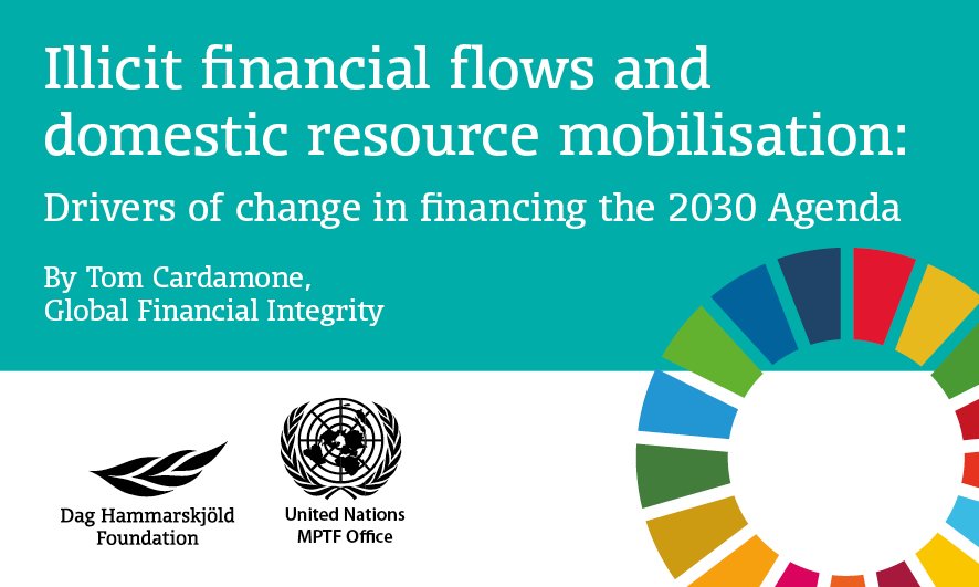 DagHammarskjold's tweet photo. Political will & #UN leadership needed to redirect US$ 3 tn of illicit financial flows towards #SDGs. https://t.co/1oYOcN9xm4 #UNFin4Dev https://t.co/HVlI6H1jxA
