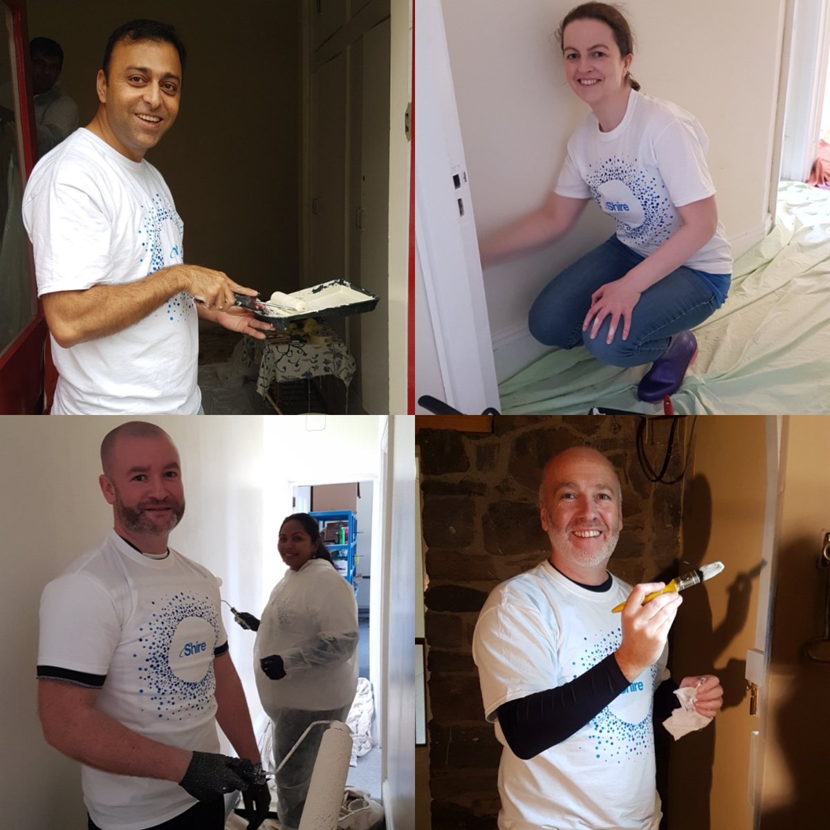 embronic's tweet photo. @Shireplc Getting busy on Global Day of Service at @Barretstown #ShireGDS #smiles https://t.co/TbXJEBgwZO