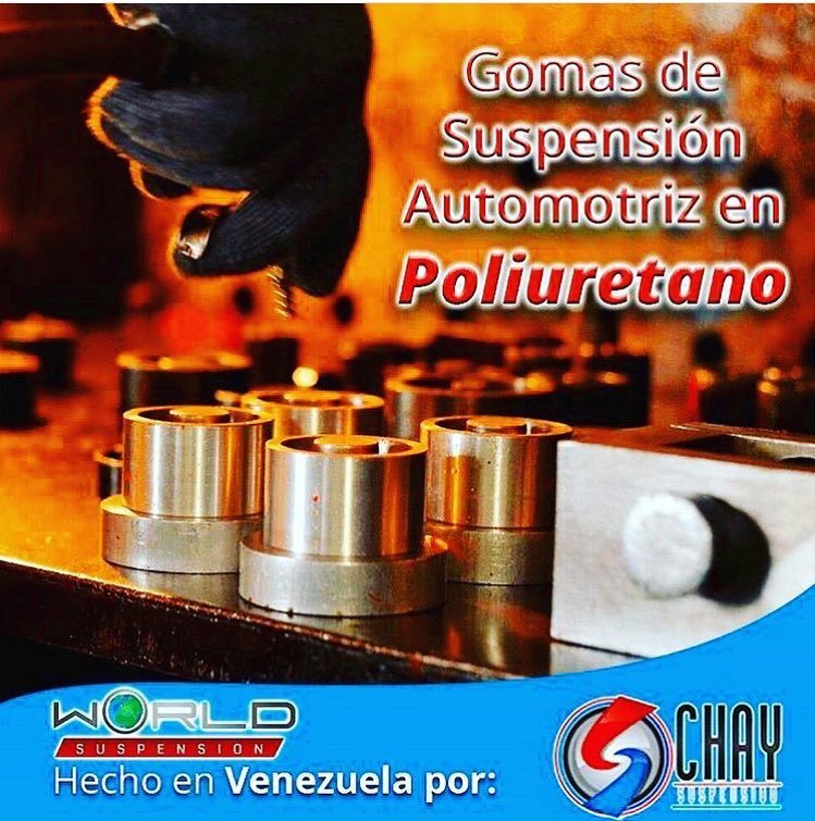 chaysuspension's tweet photo. Repuestos Automotrices de Calidad. Nos especializamos en Gomas de Suspensión en Poliuretano, lo cual brinda mayor … https://t.co/pRFGtpeAf1 https://t.co/wVMMvbIvc3