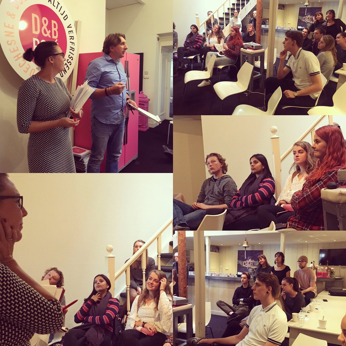 Inspiratie door de HKU studenten! Wat hebben ze hard gewerkt aan onze case #connectingtomorrow