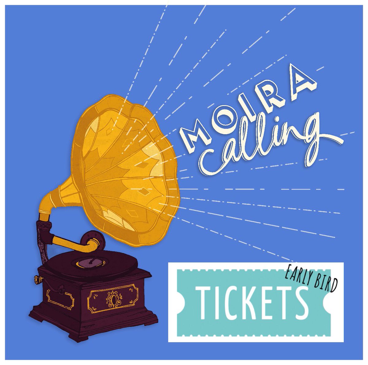 7th &amp; 8th SEPTEMBER 2018 LIMITED EARLY BIRD TICKETS ON SALE NOW!! Only available until 31st October (or until sold) musicglue.com/moiracalling/e…