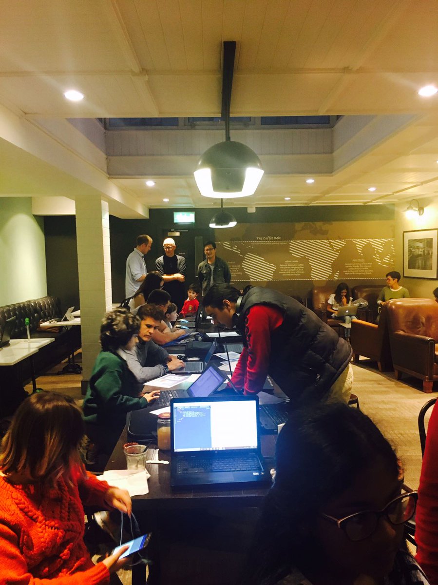 ddlcoderdojo's tweet image. Our first @DigiD_L @coderdojo of the new term is off to a great start in @StarbucksIE #DunLaoghaire - drop in and join us.