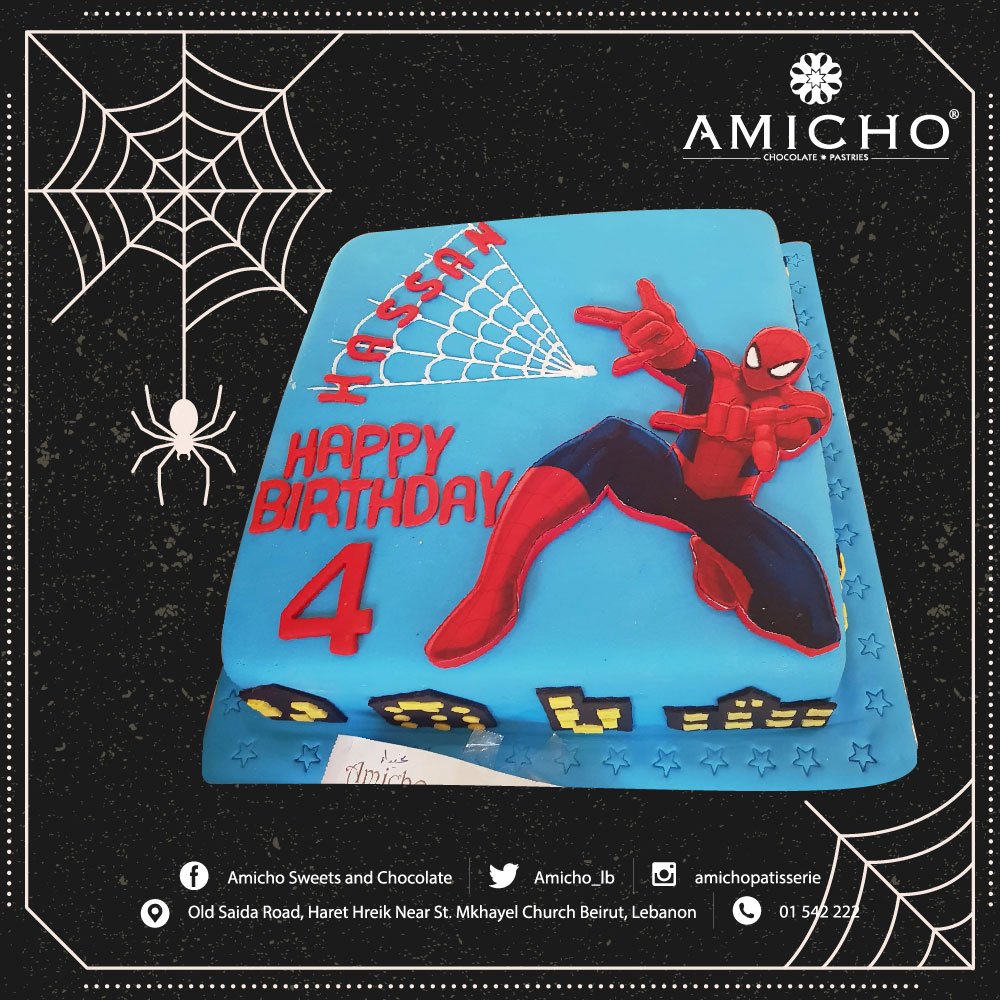 AmichoPastry's tweet photo. spider man 🕸️🕷️
Tele: 01 - 542222 / 549999 / 552222 / 559999
#amicho #delicious #tasty #beirut #likeforlike #followforfollow #xmas #season https://t.co/W22k5nFbua