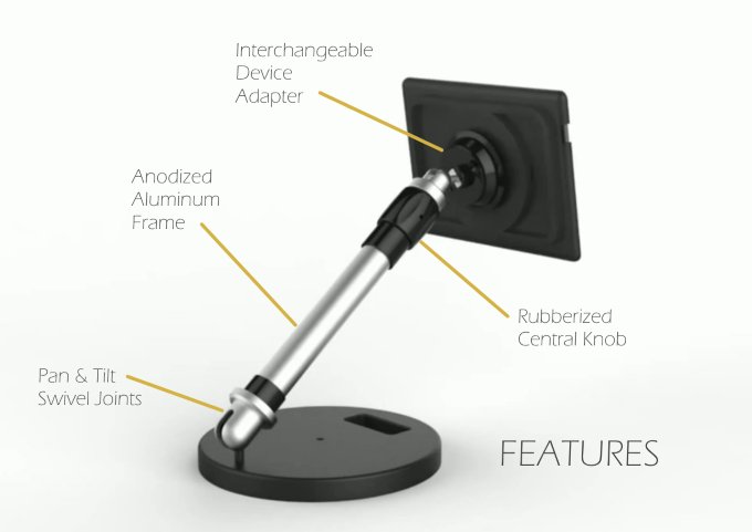#ZenMount, stable &amp; highly versatile lightweight, telescoping mount that affixes to many devices! Kickstarter page: kck.st/2h57Yq3
