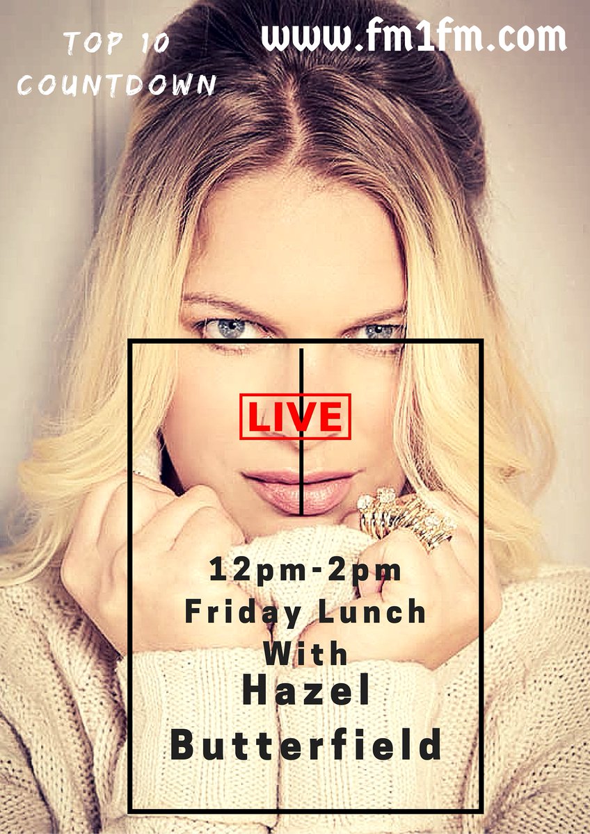 whoshotTeam001's tweet photo. #OnAirNow UK singles chart countdown #Top10 With @nuttybutty 
#LunchWithHazel #FridayFeeling  
#NewMusicFriday - https://t.co/GsjNZof6xg https://t.co/LJs9QBry18