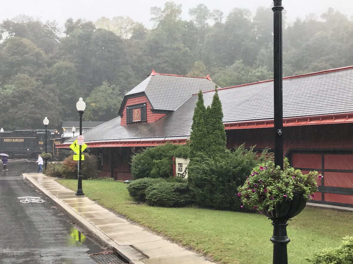 RAILMag's tweet image. Had a great ride yesterday in the drizzly fall foliage on @WMSRailroad’s Cumberland-Frostburg Mountain Limited. #trains #Maryland #MD