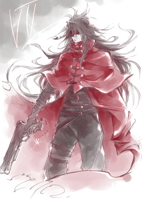 ヴィンセント ヴァレンタインのtwitterイラスト検索結果 古い順