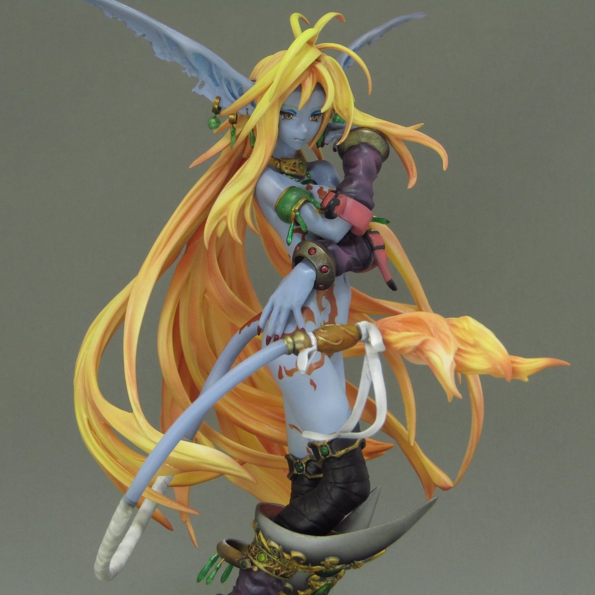 Uzivatel 遊姫 Na Twitteru ガレージキット製作代行 ディーラー ダブルドラゴン様 キャラクター ブレスオブファイア2より リンプー究極合体ver 完成でございます 細かい装飾やふわふわな髪の毛含め 素晴らしい造型で塗装がとても楽しいキットでございました