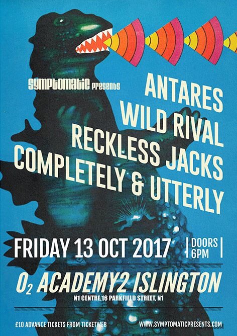 Antaresuk's tweet photo. This is happening TONIGHT!

Doors at 6 - see you there! @symptomaticpres @wildrival @RECKLESSJACKS

Happy #FridayThe13th 🤘🍺🙌 https://t.co/p8QnlFwYpy