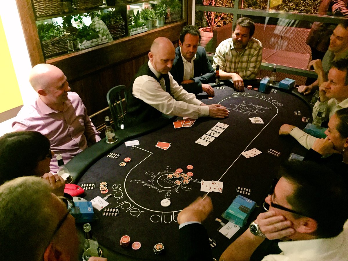 thecroupierclub's tweet photo. Final table action @FutureGGL poker evening, great fun, great prizes. Awesome venue @EightClubLondon #Poker #Fun #Entertainment https://t.co/GV8yOIFdJu