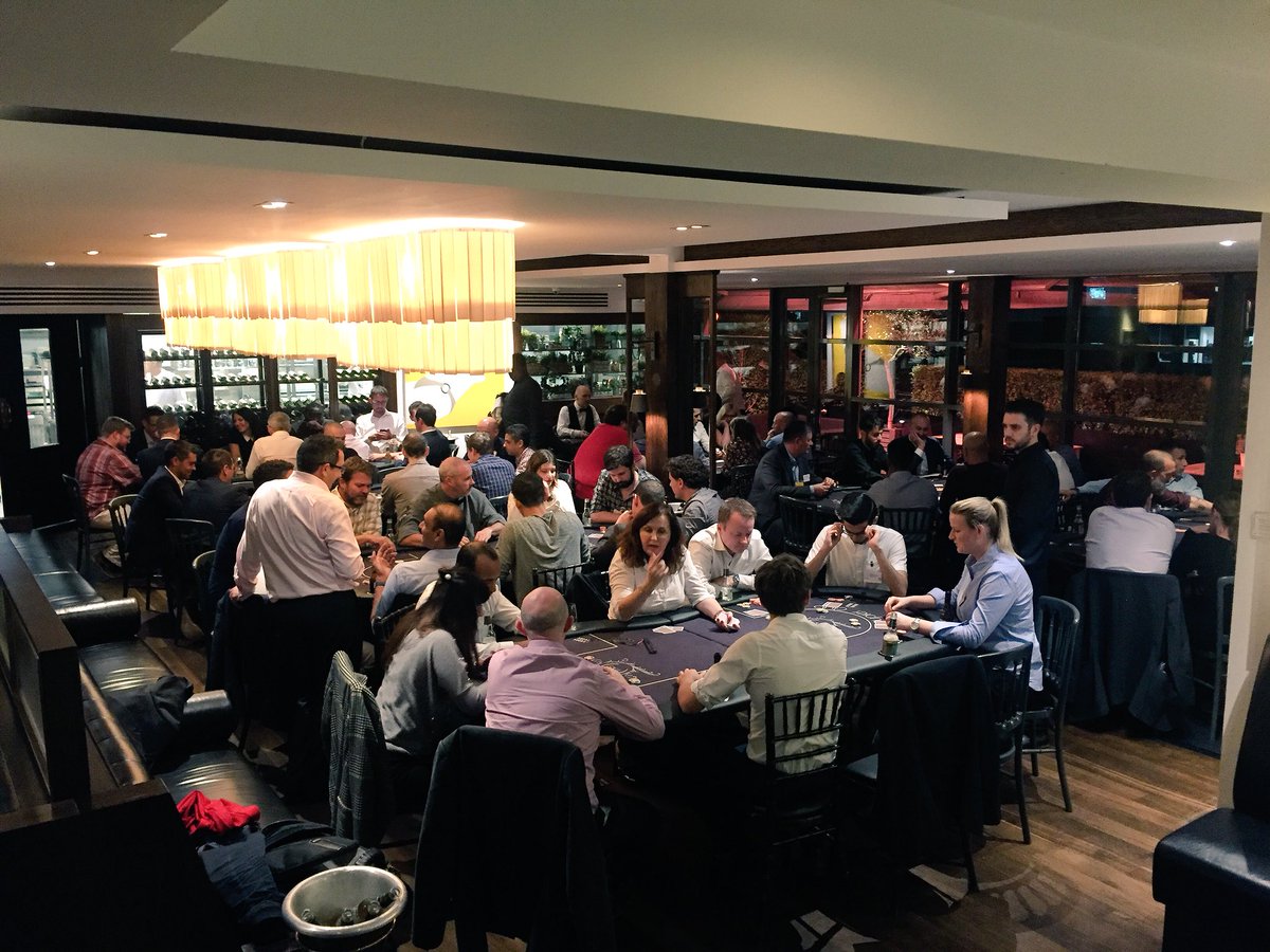 thecroupierclub's tweet photo. Final table action @FutureGGL poker evening, great fun, great prizes. Awesome venue @EightClubLondon #Poker #Fun #Entertainment https://t.co/GV8yOIFdJu