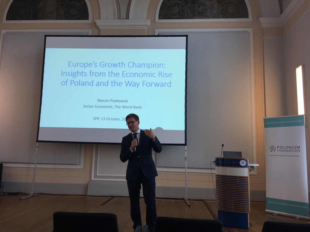 polonium_org's tweet photo. Marcin PiΔ
tkowski from the World Bank explains how Poland achieved success despite the odds after 1989 #SPP2017 https://t.co/XhFoDQG6y4