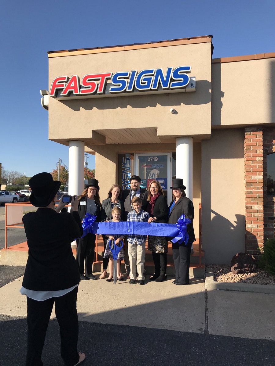 <a href="/FASTSIGNS/">FASTSIGNS®</a> #herewegrowagain. Excited to be at grand re-opening of <a href="/FASTSIGNS/">FASTSIGNS®</a> in St Cloud with <a href="/JoeleneCalvert/">Joelene Calvert</a> and husband Chris! Great job!