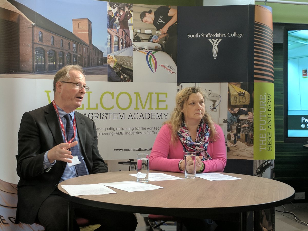 Jeremy Lefroy MP visited today holding a student Q&amp;A session on Brexit, HS2 and the future of county council farms #rodbaston <a href="/southstaffs/">South Staffordshire College</a>