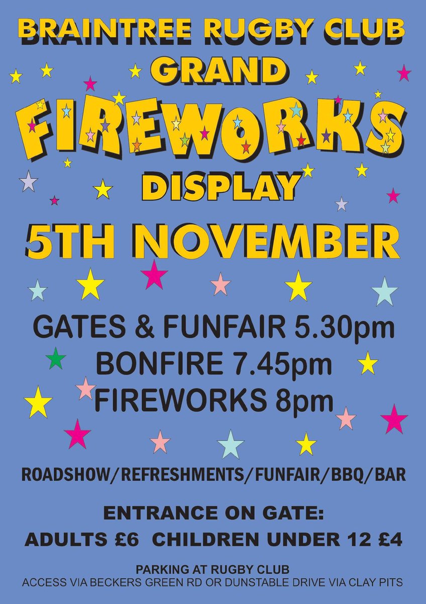 Diary date - don't miss out on the best pyrotechnic extravaganza for miles around #boom #forzatree