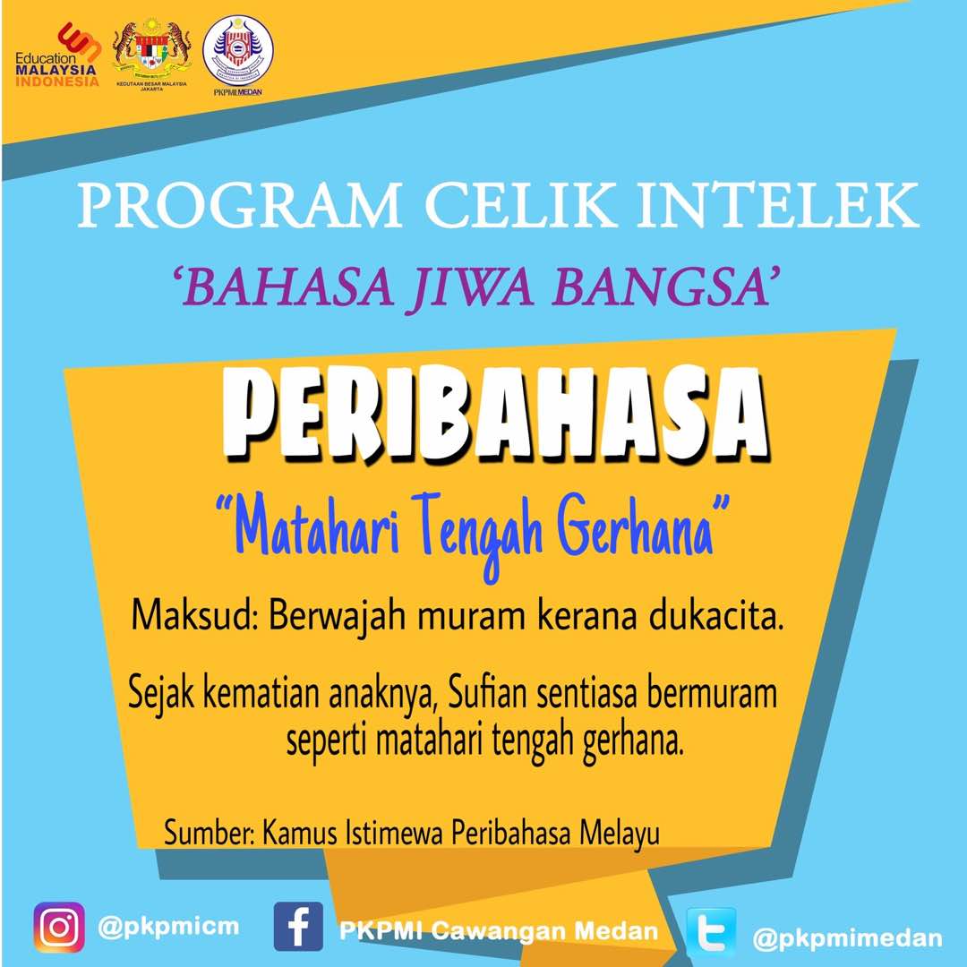 pkpmimedan's tweet photo. [Program Celik Intelek]

#Hari4 #Hari5 #ProgramCelikIntelek2017 #PCI2017 #BahasaJiwaBangsa #TopikPeribahasa
#PKPMICM1718 https://t.co/DkzjsW7s0d